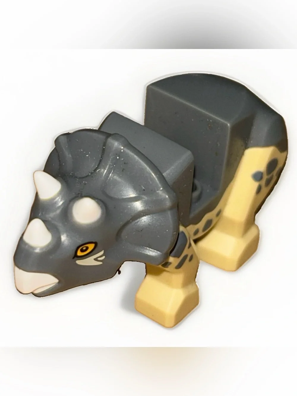 LEGO Baby Triceratops Dinosaur Minifigure Jurassic World Dino 2.5” Replacement